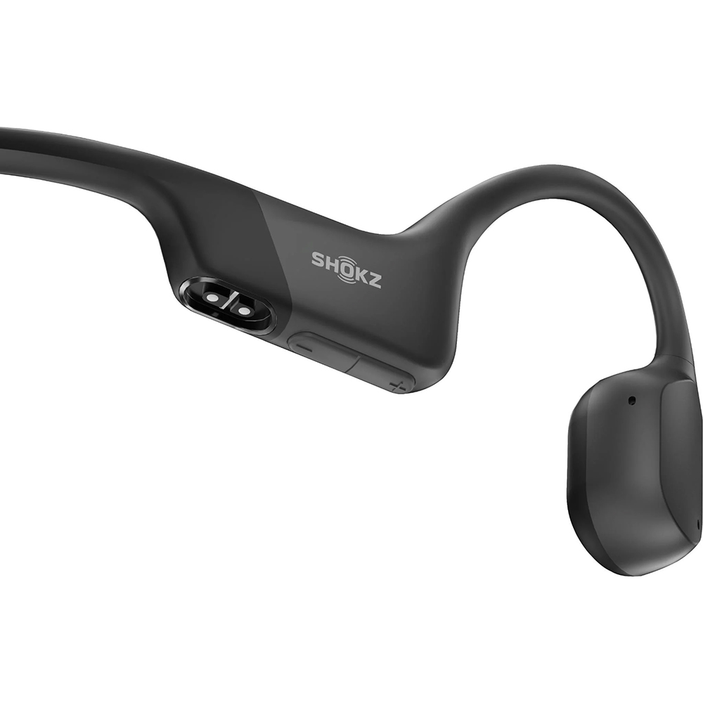 Shokz - OpenRun Wireless Open-Ear Headphones - Black - Packshot 4