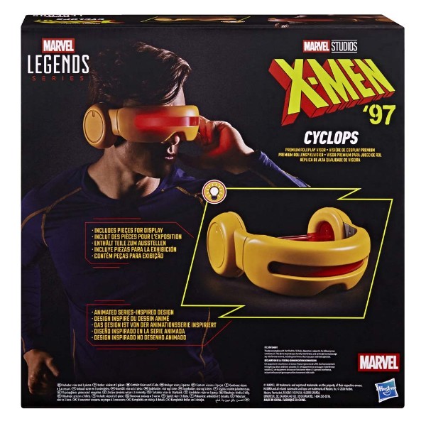 Marvel - X-Men - Marvel Legends Series X-Men 97' Cyclops Premium Visor Replica - Packshot 4
