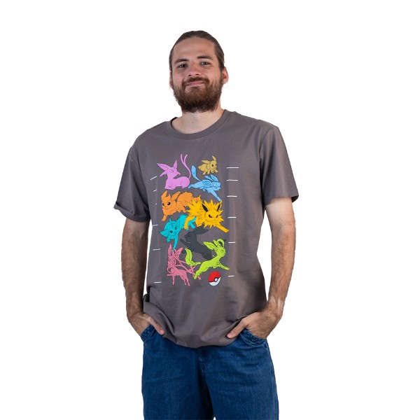 Pokemon - Eevee Evolutions T-Shirt - Packshot 3