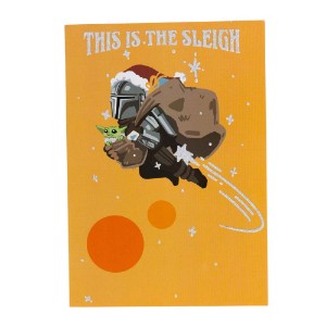 Star Wars – The Mandalorian – This is the Sleigh Christmas Greeting Card