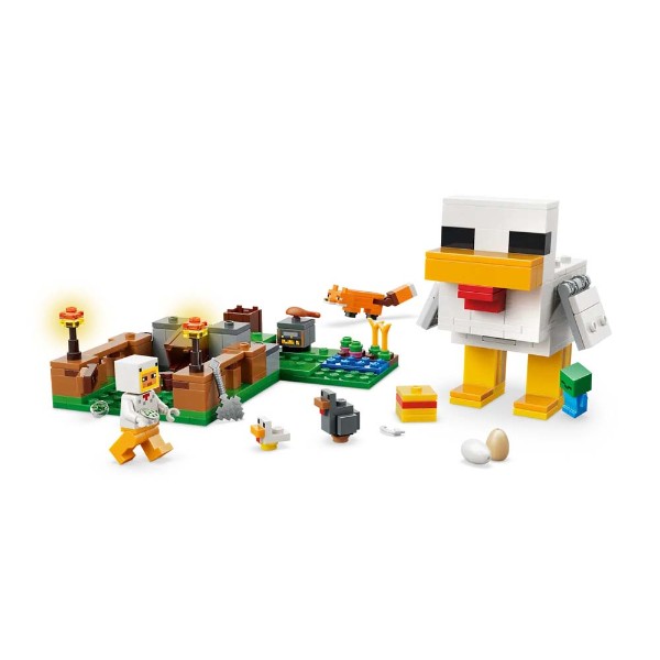 Minecraft - LEGO Chicken Farm #21585 - Packshot 5