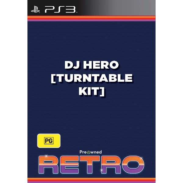 DJ Hero [Turntable Bundle] (preowned) - PlayStation 3 - EB Games