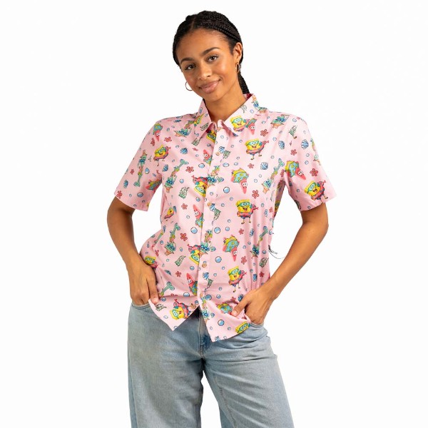 Spongebob Squarepants - Beach Ready Short-Sleeved Shirt - Packshot 4