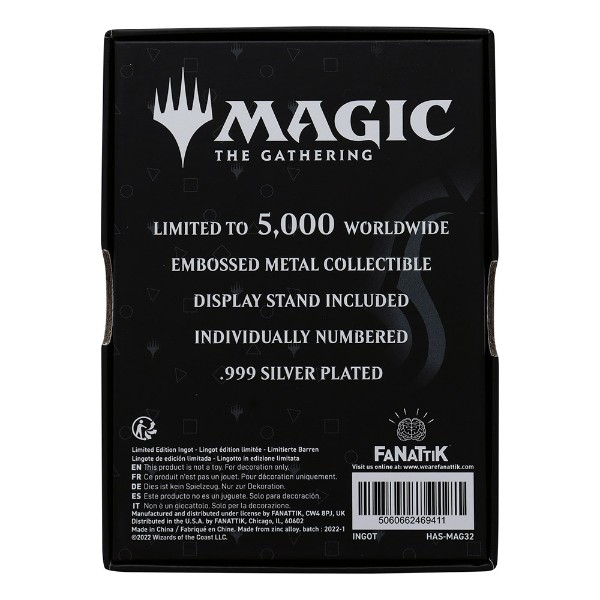 mtg silver plated cards Amazon.com: Magic The Gathering Limited Edition Silver Plated Nicol Bolas  Metal Card : Toys & Games