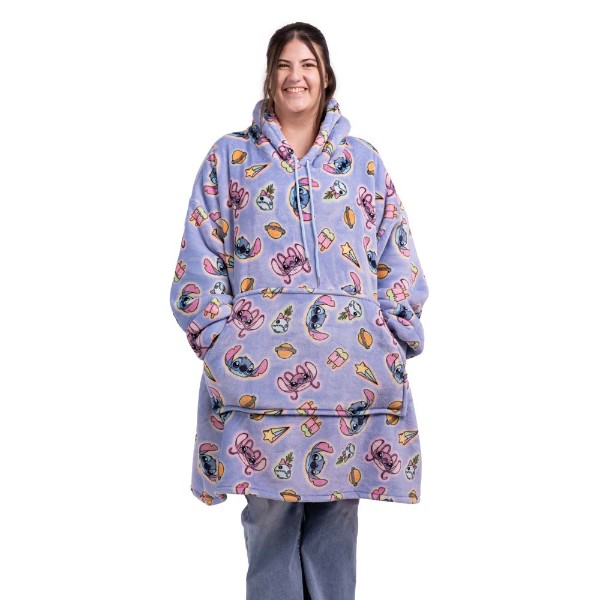 Disney - Lilo & Stitch - Stitch & Angel Oversized Blanket Hoodie - Packshot 2