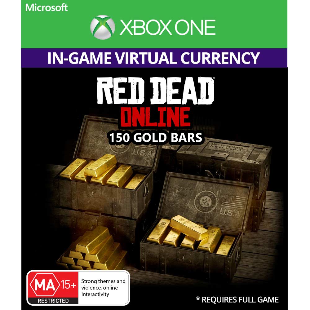 Red Dead Online 150 Gold Bars Xbox One EB Games Australia