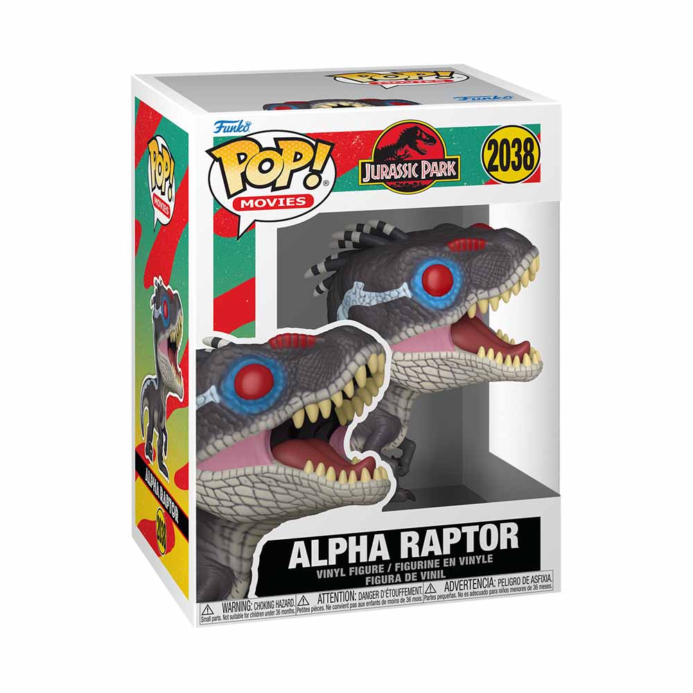 Jurassic Park III - Alpha Raptor Pop! Vinyl Figure - Packshot 2