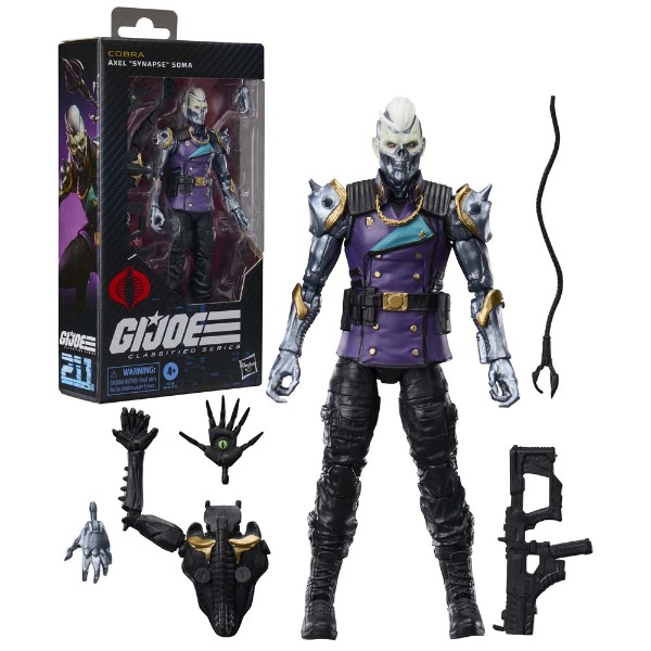 G.I. Joe - Classified Series #211 Axel "Synapse" Soma Action Figure - Packshot 2