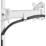 One For All - Universal Single Smart Monitor Arm - White - Packshot 5