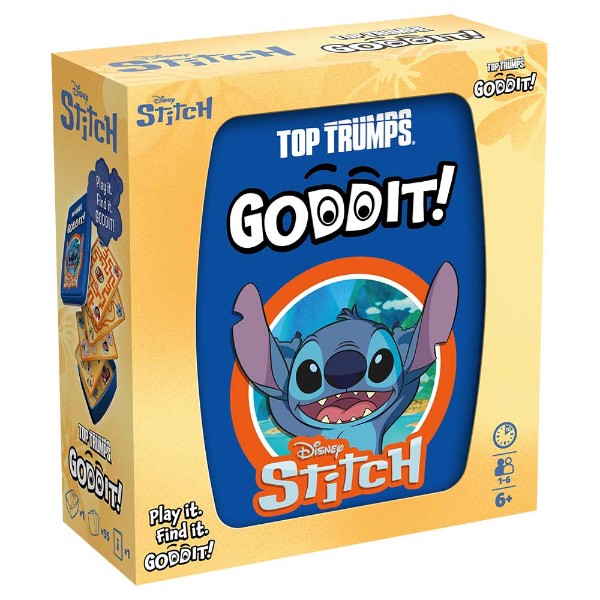 Top Trumps GODDIT! Card Game - Stitch Edition - Packshot 3