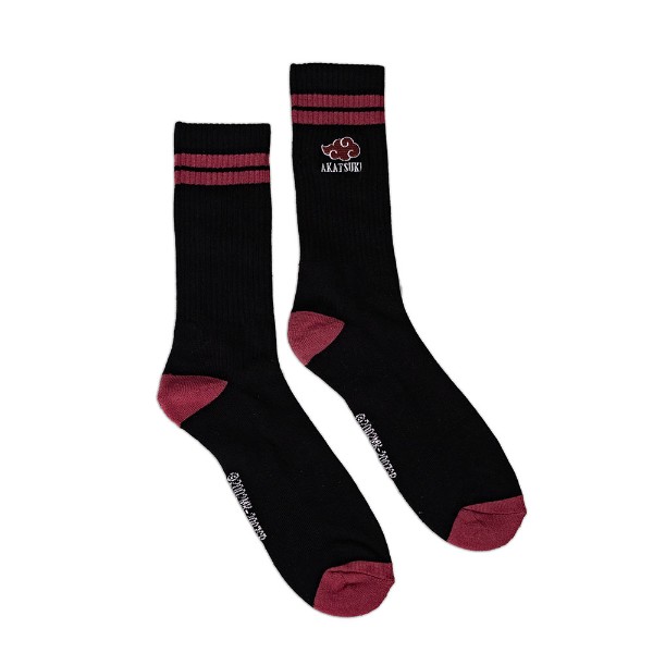 Naruto: Shippuden - Akatsuki Cloud Sport Socks - Packshot 1