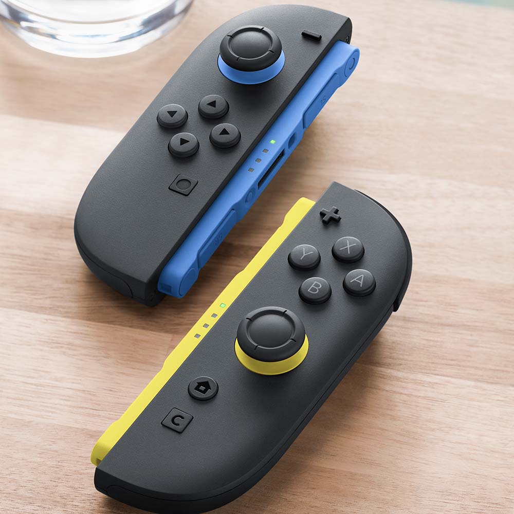 Nintendo Switch 2 - Joy-Con 2 Pair - Blue/Light Yellow Controller - Packshot 6