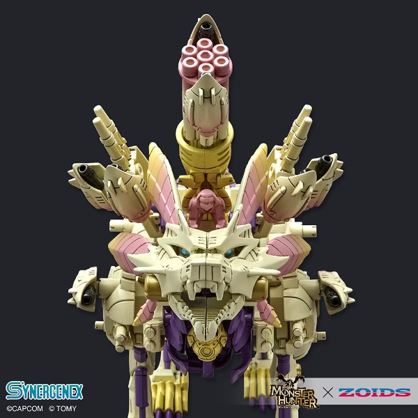 Monster Hunter x Zoids - Gatling Fox Mizutsune Model Kit - Packshot 5