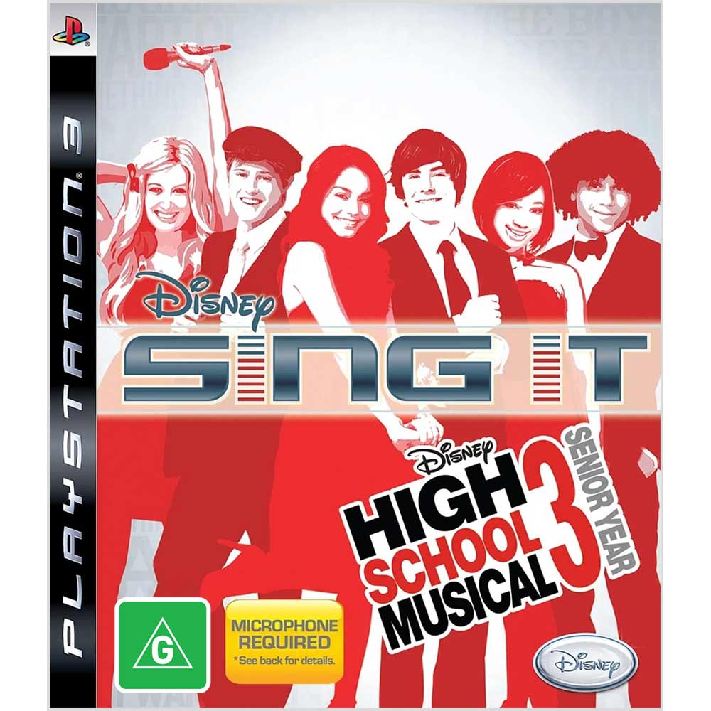 Disney Sing It High School Musical 3 (Game Only) - Packshot 1