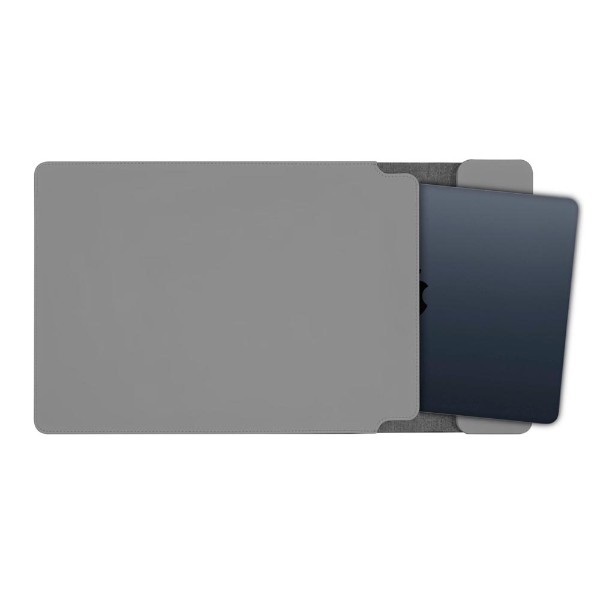 Laser Wireless Charging Laptop Sleeve Up to 16 Inch - Grey - Packshot 4