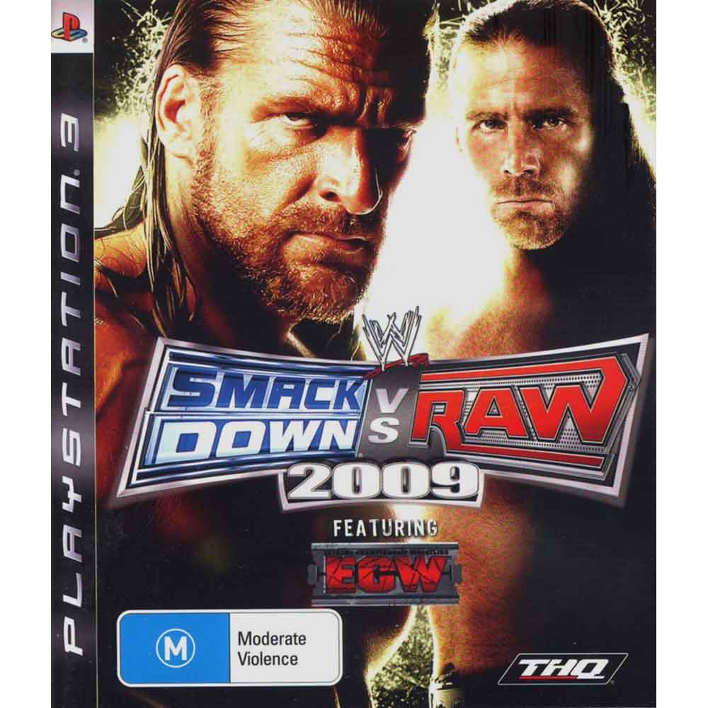 WWE SmackDown vs RAW 2009 - Packshot 1