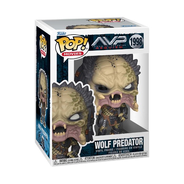 Alien vs. Predator: Requiem - Wolf Predator Pop! Vinyl Figure - Packshot 2