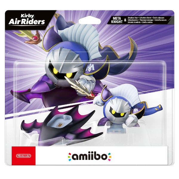 Nintendo amiibo (Kirby Air Riders) - Meta Knight & Shadow Star Character Figure - Packshot 1