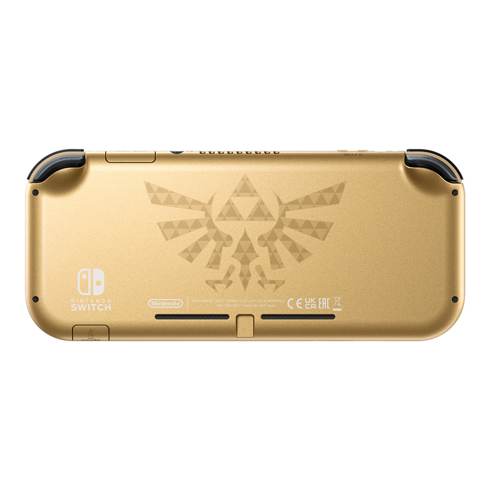 Nintendo Switch Lite - Hyrule Edition (Premium Refurbished by EB Games) - Packshot 2