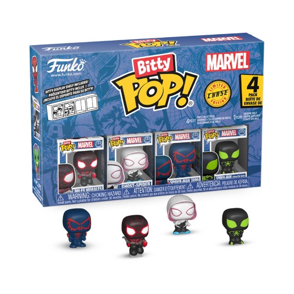Marvel - Spider-Man Variants Bitty Pop! Vinyl 4-Pack - Packshot 1