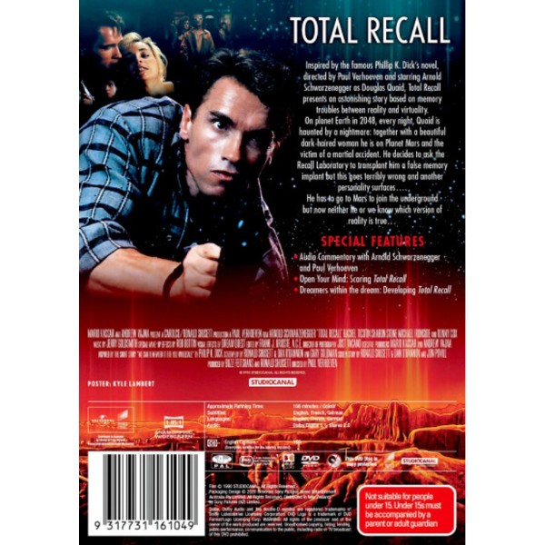Total Recall (1990) - 30th Anniversary - Loot - EB Games Australia