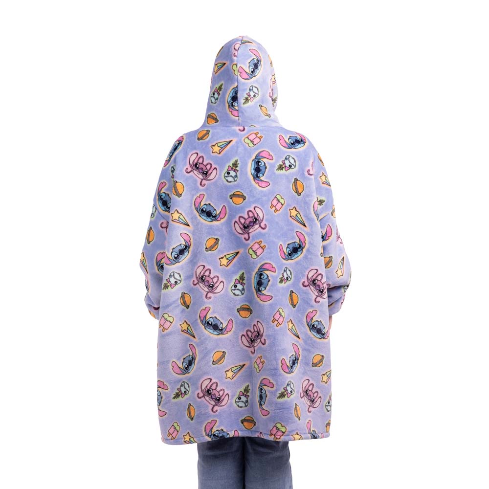 Disney - Lilo & Stitch - Stitch & Angel Oversized Blanket Hoodie - Packshot 4