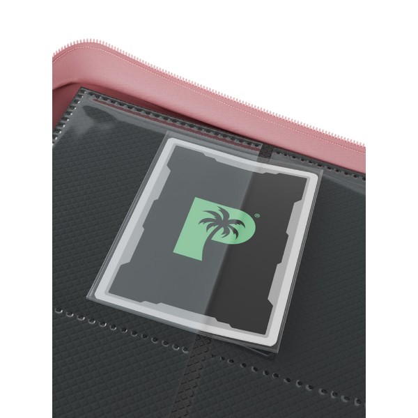 Palms Off Gaming - Collector's Series 4 Pocket Zip Trading Card Binder - Pink - Packshot 3