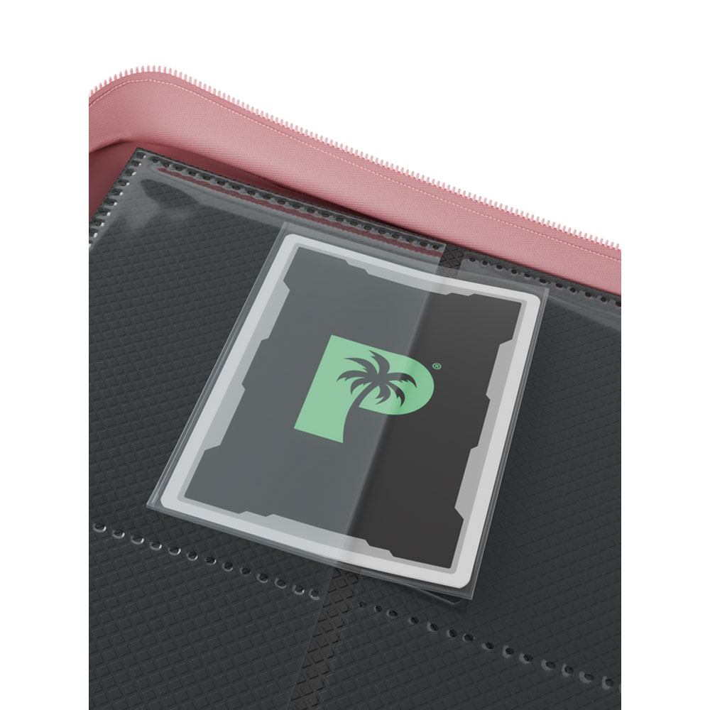 Palms Off Gaming - Collector's Series 4 Pocket Zip Trading Card Binder - Pink - Packshot 3