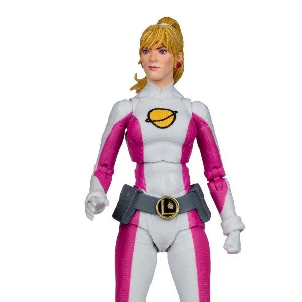 DC Multiverse - Legion of Super-Heroes - Saturn Girl (DC Classic) Red Platinum Edition 7" Action Figure - Packshot 4