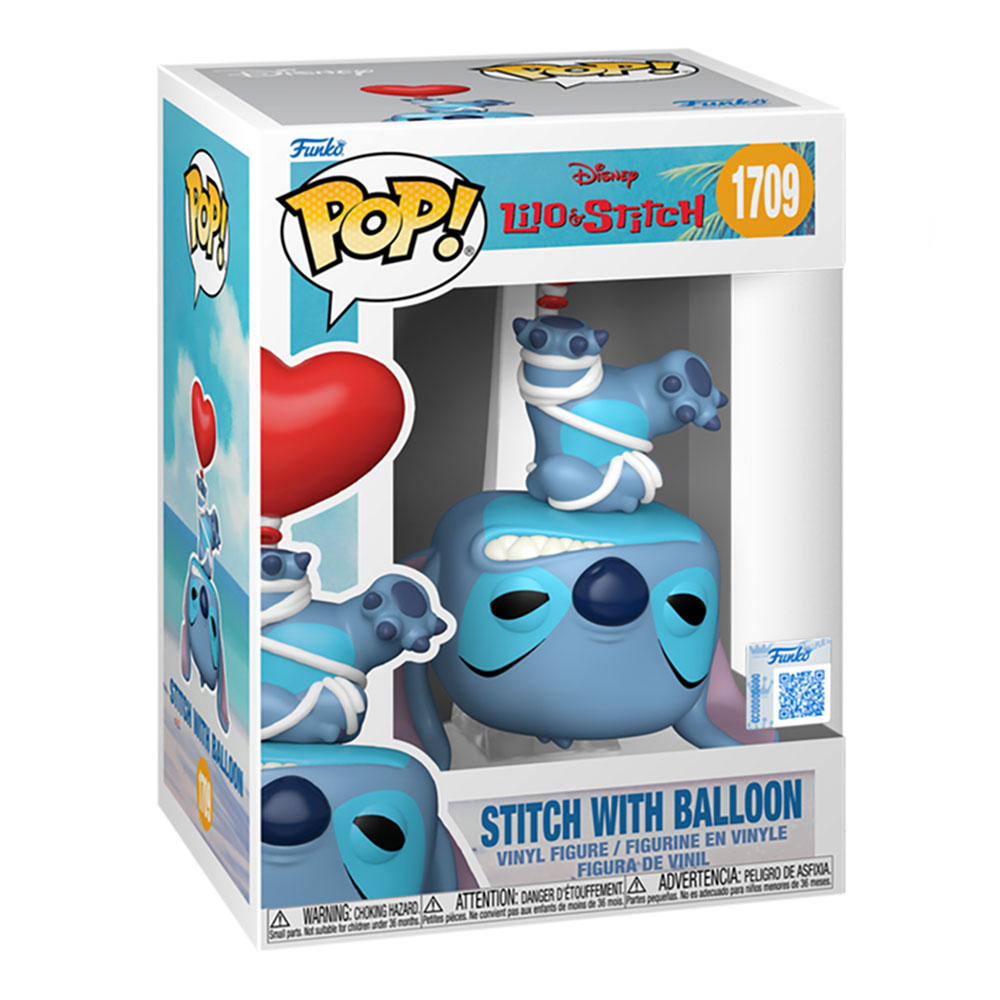 Disney - Lilo & Stitch - Stitch with Balloon Pop! Vinyl Figure - Packshot 2