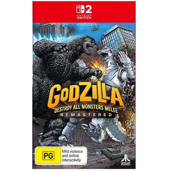 Godzilla: Destroy All Monsters Melee Remastered - Packshot 1