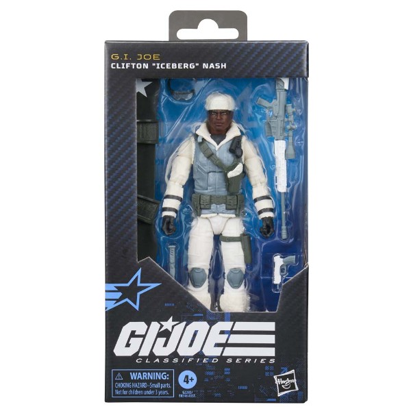G.I. Joe - Classified Series #207 Clifton "Iceberg" Nash Action Figure - Packshot 4