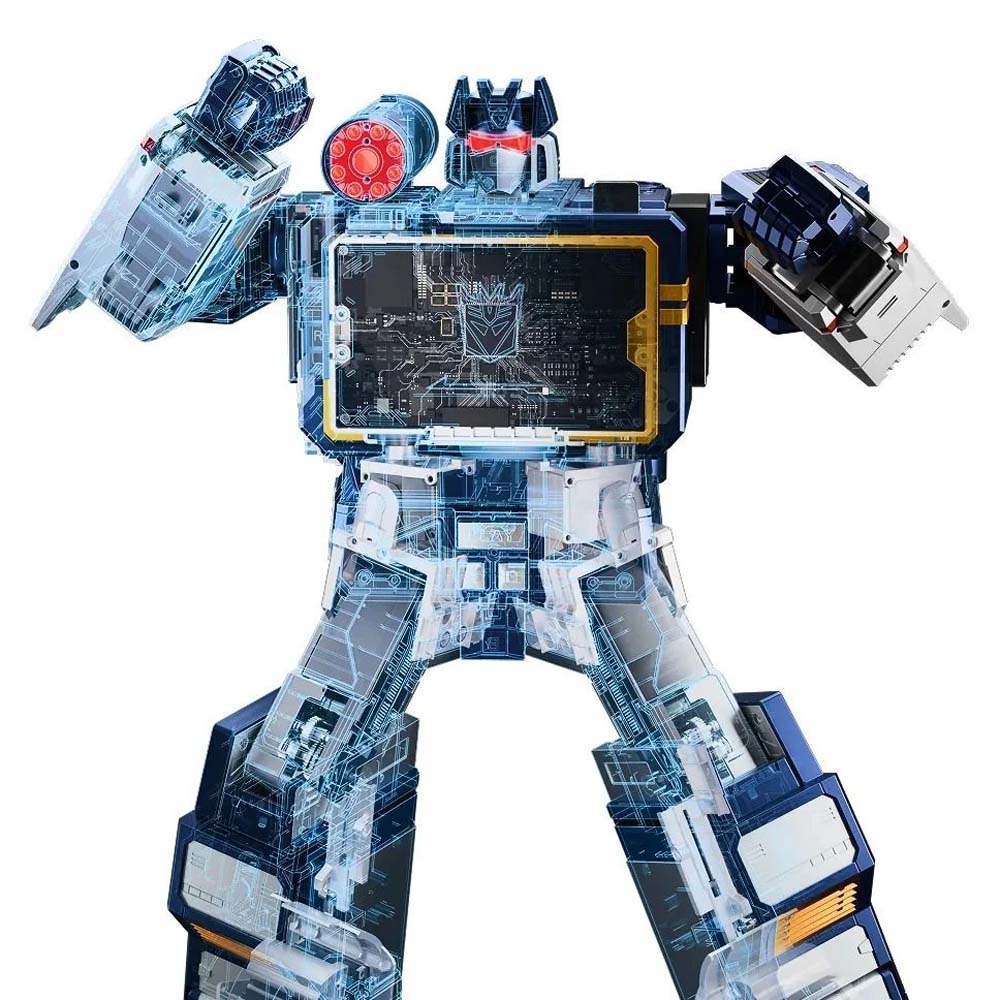 Transformers - Robosen Flagship Soundwave G1 Auto-Converting Figure - Packshot 4