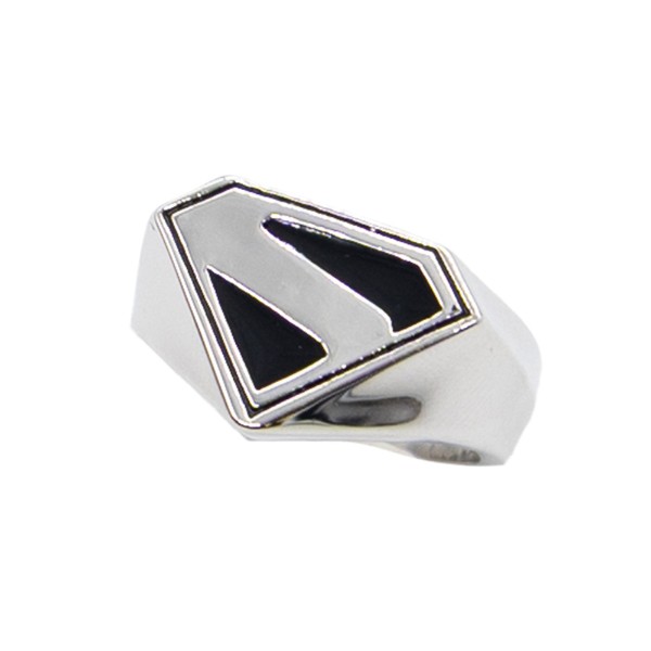 DC Comics - Superman 2025 - Superman Shield Ring - Black - Packshot 1