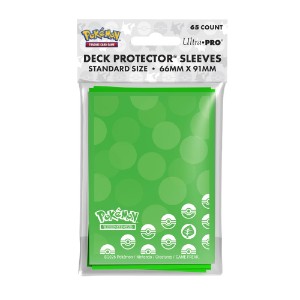 Pokemon - TCG - Energy Deck Protector Sleeves - Grass