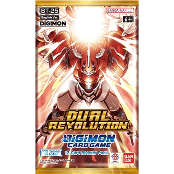 Digimon - TCG - Dual Revolution [BT-25] Booster Pack - Packshot 1