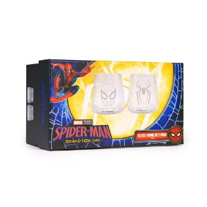Marvel - Spider-Man - Spider-Man Icons Glass Tumbler 2-Pack