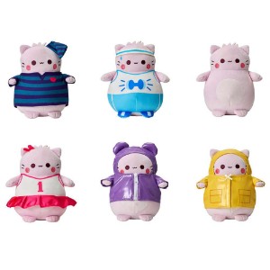 Pembe the Pink Cat 7.5" Plush (Assorted)