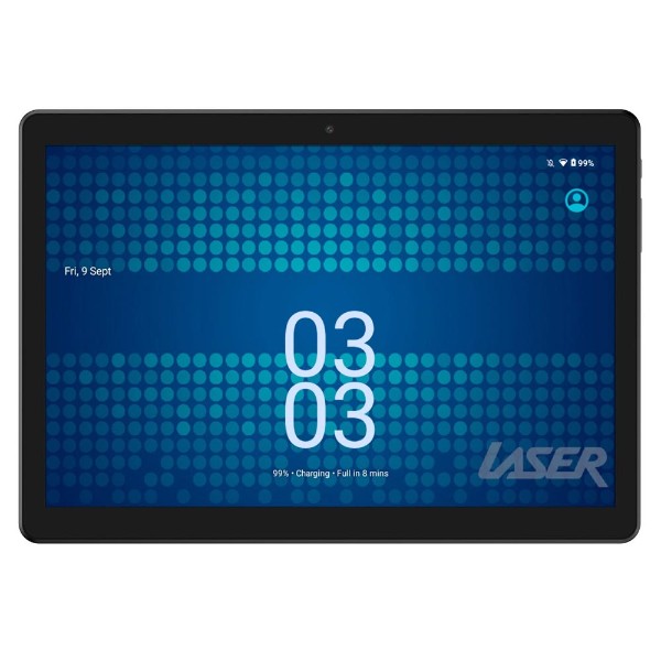 Laser 10" IPS Android Tablet 32GB WiFi - Black - Packshot 3