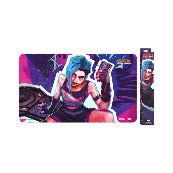 League of Legends - Riftbound Origins Jinx Playmat - Packshot 1