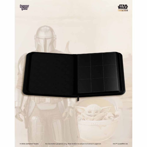 Gatherer’s Tavern – TCG – The Mandalorian Domaru 9 Pocket Binder – Grogu - Packshot 4