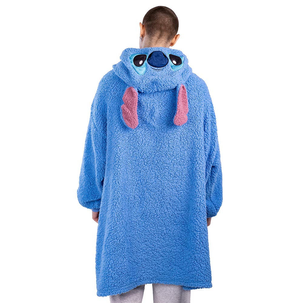 Disney - Lilo & Stitch - Stitch Fluffy Oversized Blanket Hoodie - Packshot 3