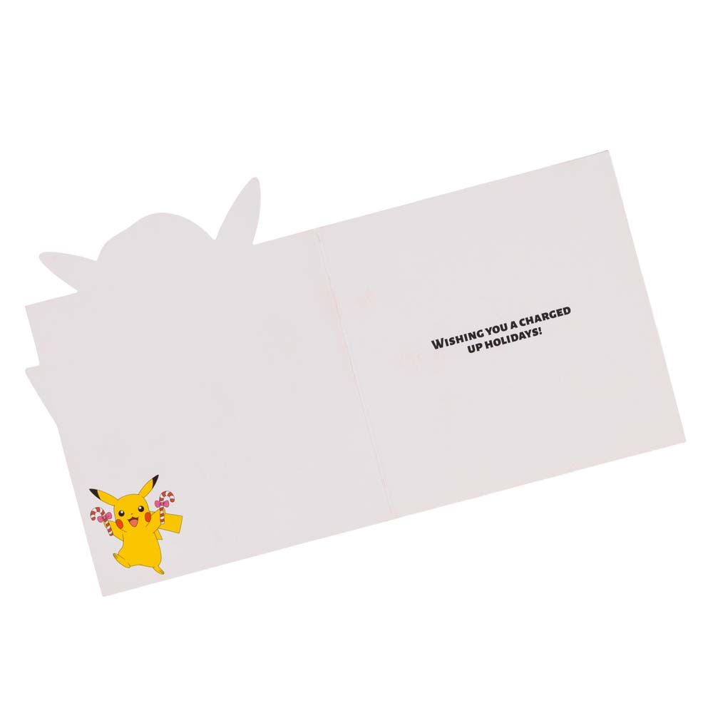 Pokemon - Pikachu Seasons Greetings Christmas Greeting Card - Packshot 2
