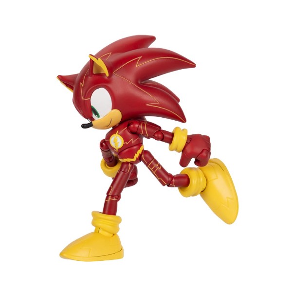 DC X Sonic the Hedgehog - Sonic as The Flash Action Figure - Packshot 2