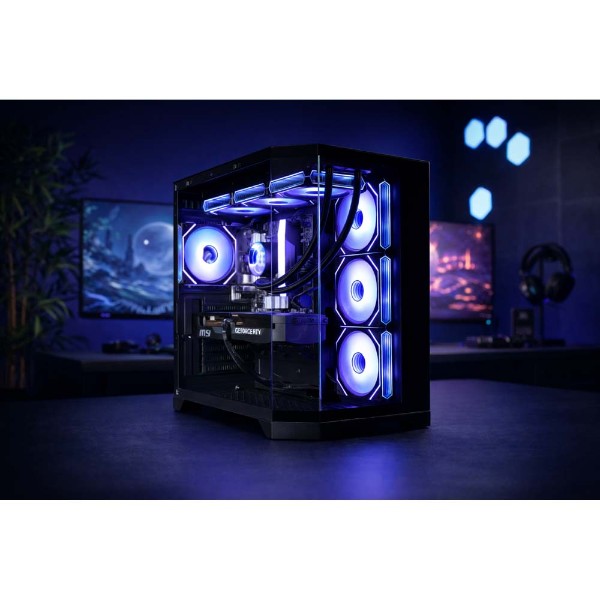 Evolve – SKY | 9070XT 16GB | Ryzen 7 7800X3D | 32GB DDR5 | Eclipse Case Gaming PC - Packshot 2