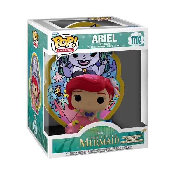 Disney - The Little Mermaid - Ariel Stained Glass Deluxe Pop! Vinyl Figure - Packshot 2