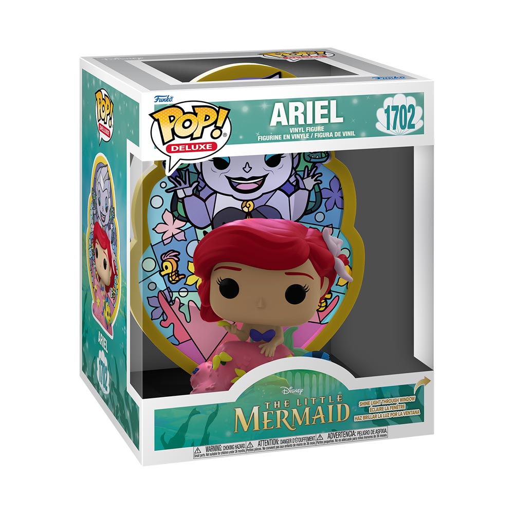 Disney - The Little Mermaid - Ariel Stained Glass Deluxe Pop! Vinyl Figure - Packshot 2