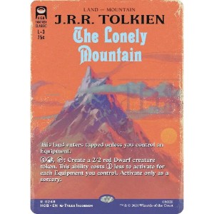 Magic: The Gathering - TCG - The Hobbit - The Lonely Mountain (Borderless) Normal 248 - NM/M