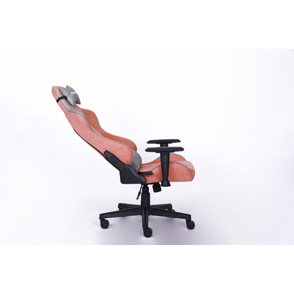 Playmax - Elite Gaming Chair - Fabric Pink and Light Grey - Packshot 6