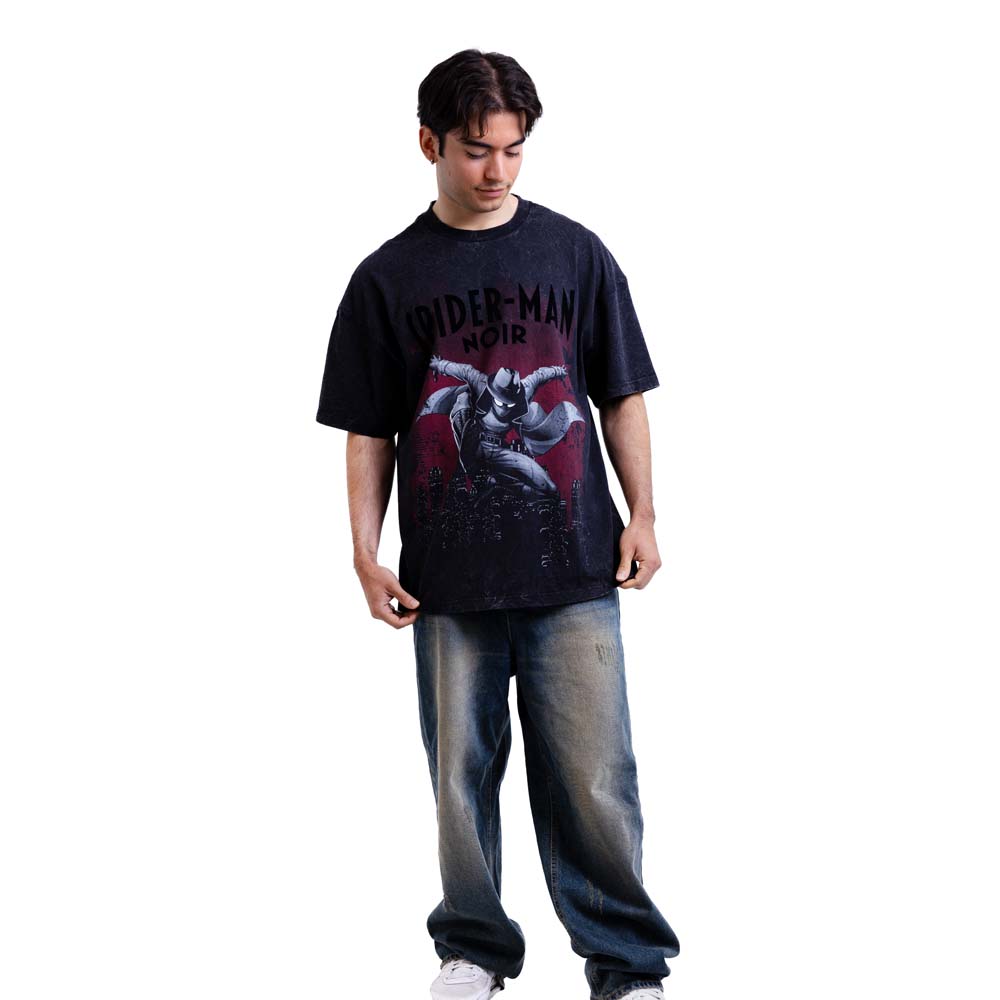 Marvel - Spider-Man - Spider-Noir Oversized T-Shirt - Packshot 4